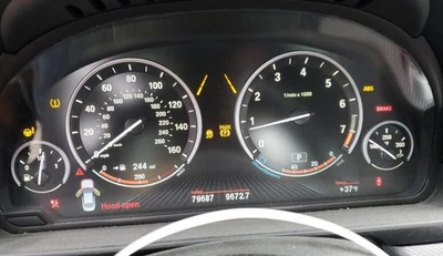 2014-2016 550i OE Speedometer Gauge Cluster 79K Miles BMW - Image 1 of 4