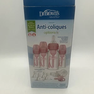 Dr. Brown’s Natural Flow® Anti-Colic Options+™ Narrow Breast to Bottle Pink - Picture 1 of 4
