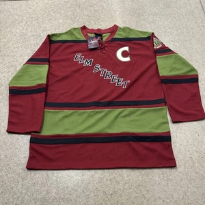 NIGHTMARE ON ELM STREET FREDDY KRUEGER Hockey Jersey L NEW - Picture 1 of 8