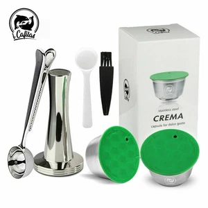 1pcs Stainless Steel Reusable Refillable Coffee Pod Capsule Tool for Dolce Gusto - Picture 1 of 8