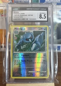 2008 Pokemon Legends Awakened Reverse Holo #65 Metang CGC 8.5 - Bild 1 von 2