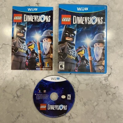 LEGO Dimensions WB GAMES Complete Nintendo Wii U CIB - Image 1 of 2