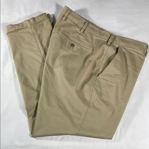 Pantalones chinos Gap para hombre caqui esencial caqui ajustados frente plano - talla 40x30 - Imagen 1 de 12