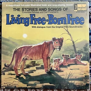 Sealed New Living Free Born Free Sound Track LP Vinyl Album Disney - Picture 1 of 2