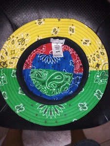 Vans Bedwin & The Heartbreakers Bandana mehrfarbiger Fischerhut Herren Größe Small - Bild 1 von 6