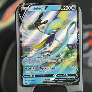Inteleon V Ultra Rare, SWSH016 Promo, Schwert & Schild Pokemon TCG NM/M - Bild 1 von 3