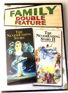 Family Double Feature Never Ending Story 1 & 2 DVD Brand New Sealed!  - Picture 1 of 2