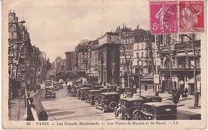 CPA 259 - Paris - Les Grands Boulevards - Les Portes St Martin & St Denis - LL - Imagen 1 de 2