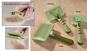 Safari Self-Cleaning Slicker Brush For Dogs - Picture 1 of 11