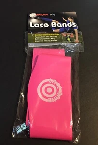 Unique Sports Lace Bands Cleat Lace Covers Neon Pink Soccer LaCrosse - Picture 1 of 2