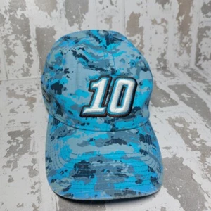 Cappello Danica Patrick Stewart Haas Racing Cap #10 Ditital blu mimetico strapback - Foto 1 di 8