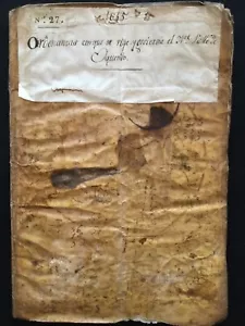 1645 Manuscript: The Ordinances of the Noble Valley of Oquendo Basque Country - Picture 1 of 12