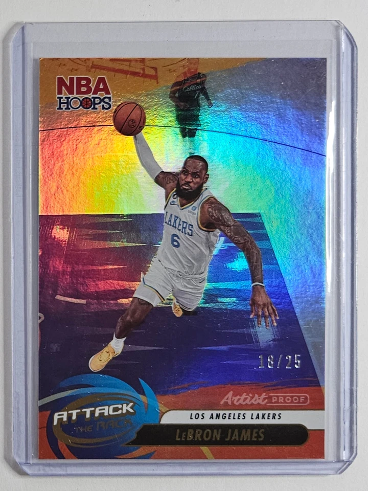 Lebron James 23-24 NBA Hoops Attack the Rim 18/25 - Image 1 of 3