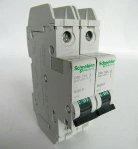 (NEW) Schneider Multi 9 240VAC/60VDC 15Amp Circuit Breaker C6015A 60112 - Picture 1 of 6