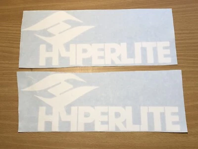 Hyperlite 12” (Set Of 2) Decals Stickers Wakeboard Waterski Wakeskate Wakesurf