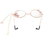Cosplay Eyeglasses Kawaii Glasses with Chain Lolita Eyeglasses for