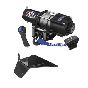 4500 lb KFI Winch Combo Kit (M1) For 1997-2009 Polaris Scrambler (400, 500) - Picture 1 of 4