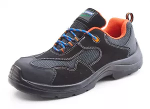Click Traders nichtmetallischer Trainer Schuh metallfrei Arbeitssicherheit Zehenkappe Sohle - Bild 1 von 1