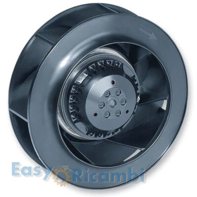 EBM PAPST Ventilatore centrifugo EBM R2E220-RA38-30 / R2E220-AA40-05 per stufa a pellet