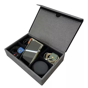 MITER Carrying Case for DAP + IEM Multi Earphone Handmade Cover Storage box - Picture 1 of 39