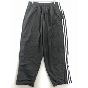 Pantaloni da basket uomo Athletic Works nero bianco righe strappo 40 - Foto 1 di 8