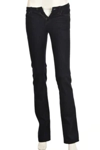 Pantalones de mezclilla para mujer J Brand talla 25 azul lavado oscuro pierna recta informales - Imagen 1 de 5