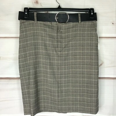 Бар III юбка женщин 12 многоцветный гончая подпоясанный эластичной колена длины - Изображение 1 из 4