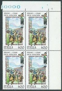 1990 ITALIA FOLCLORE MERANO QUARTINA MNH ** - FD - Picture 1 of 1