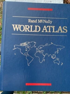 Rand McNally World Atlas Good Condition - Picture 1 of 5