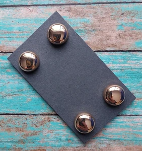 Gold magnetic pins. Bib magnets, horse show number magnetic pins, clothing pin - Picture 1 of 4