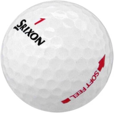 Bolas de golfe usadas Srixon Soft Feel Lady - 4 dúzias + 1 grátis, qualidade perfeita! - Imagem 1 de 4