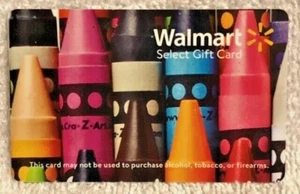 WalMart Back to School Cra-Z-Art / Roseart Crayons 2022 Gift Card FD-103317 - Picture 1 of 1