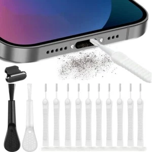 Cleaner Kit Charging Port Dust Plug Mobile Phone Cleaning Kit Cleaner Brush - Picture 1 of 12