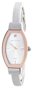 Anne Klein Women's Silver Tone Dial Metal Bangle Bracelet Watch AK/2553SVRT 20mm - Picture 1 of 2