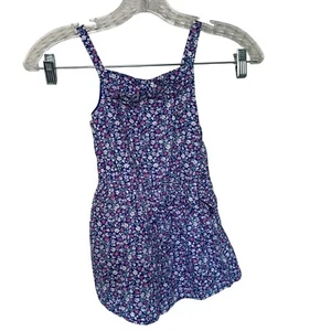 Janie and Jack Dress Girls Size 5 Pink Purple Blue Floral Summer Boho Parry - Picture 1 of 7