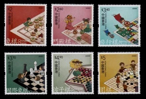 Hong Kong China 2020 Chess Games Delight Set of 6 Stamps HK2004 - Bild 1 von 4