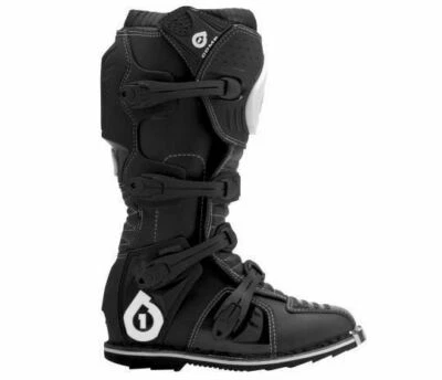 Botas de Comp SixSixOne 661 Adulto Negras Talla 6 Motocross Off Road Enduro ATV Foto 1 de 3