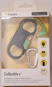 Kanex GoBuddy+ Charge/Sync Cable + Bottle Opener - Micro USB - New In Box - Picture 1 of 2