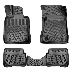 Car Floor Mats Liners For Mercedes S-Class 2006-2013 All Season 3D Auto Rugs New - Picture 1 of 12