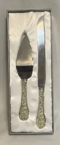 Elegant Design Cake Server Set | Wedding Cake Server | Party Server - NEW in Box - Picture 1 of 2
