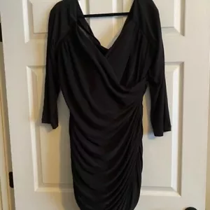 Pinup Girl 4X Black Laura Byrnes Monica Minidress - Picture 1 of 3