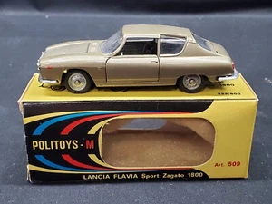 Lancia Flavia Sport Zagato 1800 Nº509 Vintage Politoys 1:43 en caja original - Imagen 1 de 8