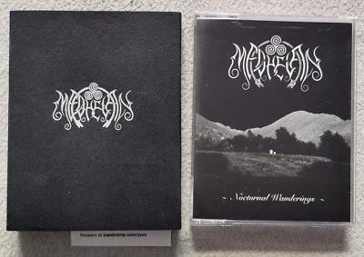 Medhelan – Nocturnal Wanderings - 2 x MC/Tape + Patch Dungeon Synth Dark Ambient - Bild 1 von 3