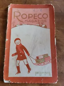 Ropeco Magazin Rogers Pete Dezember 1918 Pfadfinderbekleidung, Earl Reed Silvers Story - Bild 1 von 6