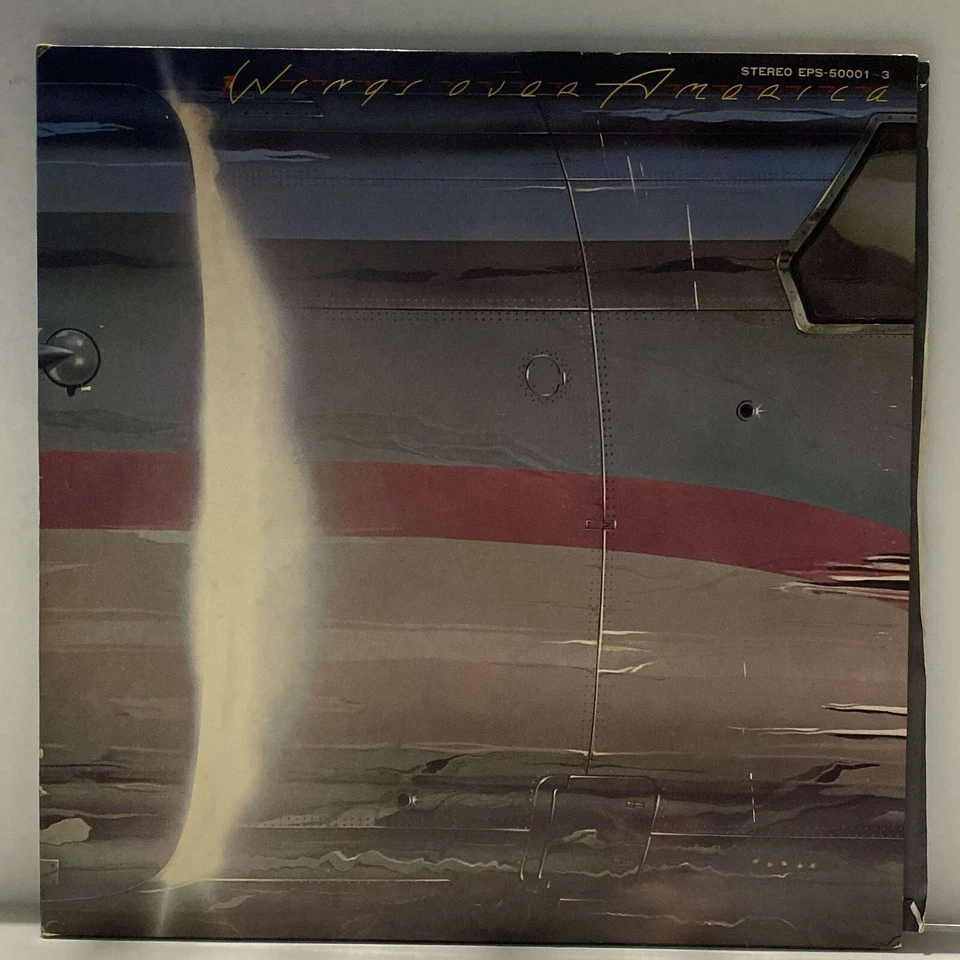 Paul McCartney - Wings Over America - 3LPs Poster Japan Vinyl Insert - EPS-50001 - Image 1 of 4