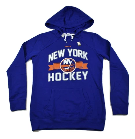 Reebok Womens NHL New York Islanders Hockey Hoodie New S, L, XL Cover