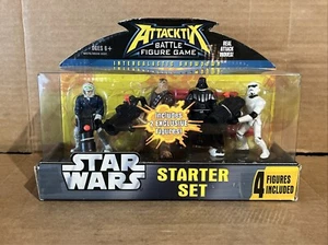 2006 Star Wars Attacktix *SERIES 5* Starter Set ~Vader, Chewy, Han, Stormtrooper - Bild 1 von 16