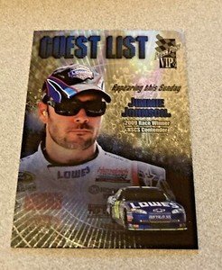 2009 Press Pass VIP Guest List #GL17 Jimmie Johnson 