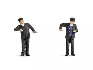 NOCH Maquinista Y Calentador, Pintada a Mano para Modelismo Escala 1 Figuras Set - Imagen 1 de 1