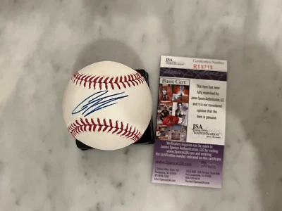 GLEYBER TORRES Signed Baseball New York Yankees JSA COA ~ R69719 Rookie Sig - Image 1 of 4